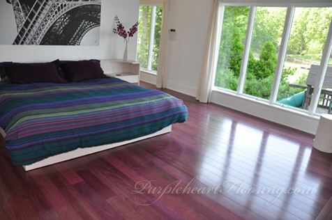 Purpleheart Flooring Picture Gallery